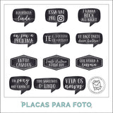PLACAS PARA FOTO