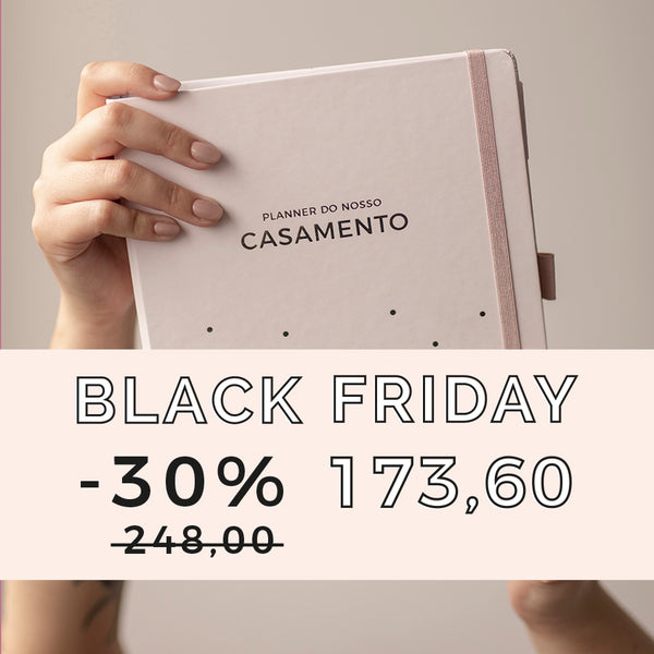 COM DEFEITINHO E DESCONTÃO - PLANNER DO NOSSO CASAMENTO ® Black Friday