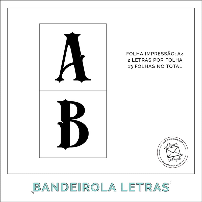 BANDEIROLA A-Z